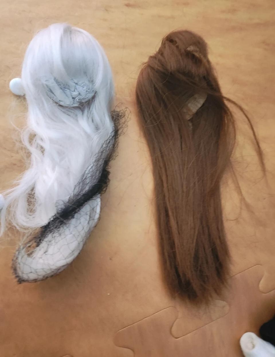 돌 인형 옷.가발.눈.모자등