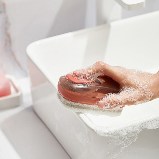 원터치 이지펌핑 멀티 세척솔(3 color)