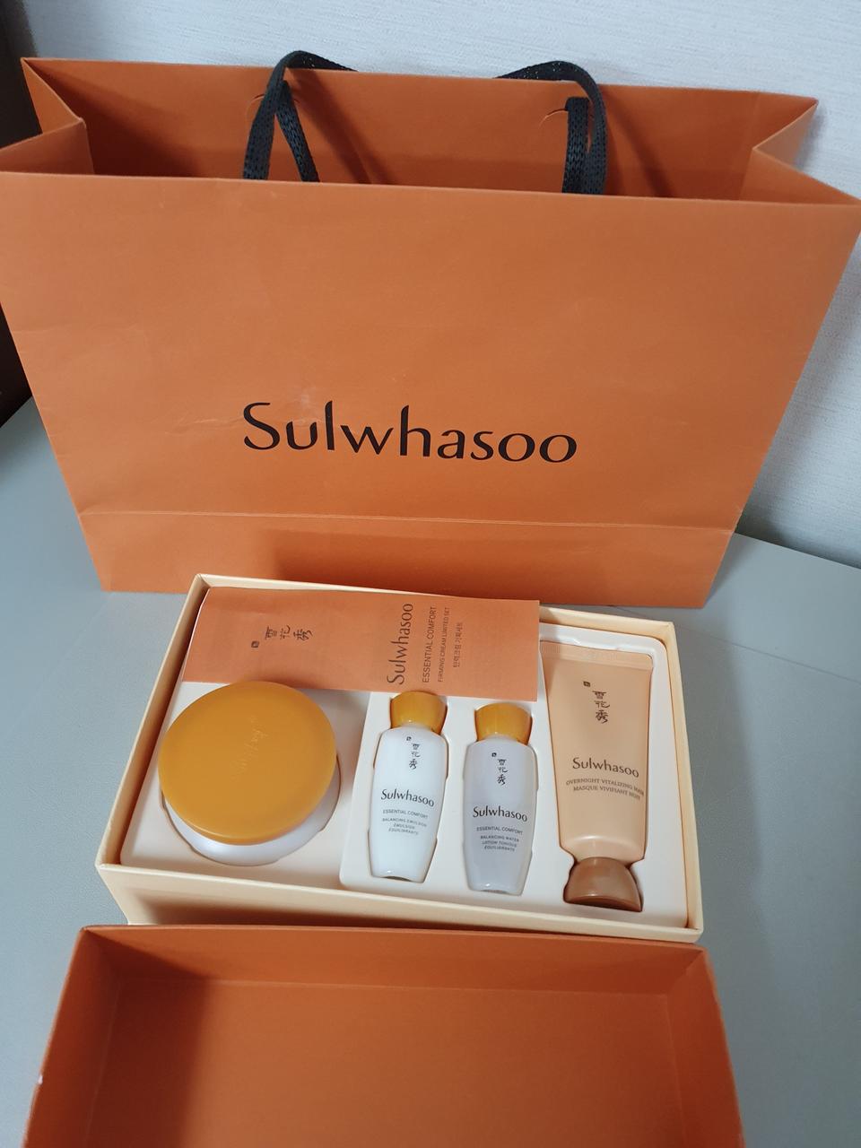 [새제품] 설화수 탄력크림 50ml 기획세트 싸게 팝니다.