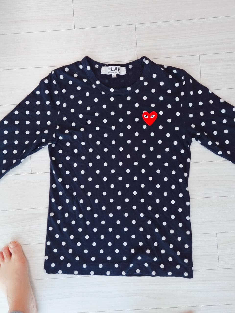 여s 꼼데가르송 티