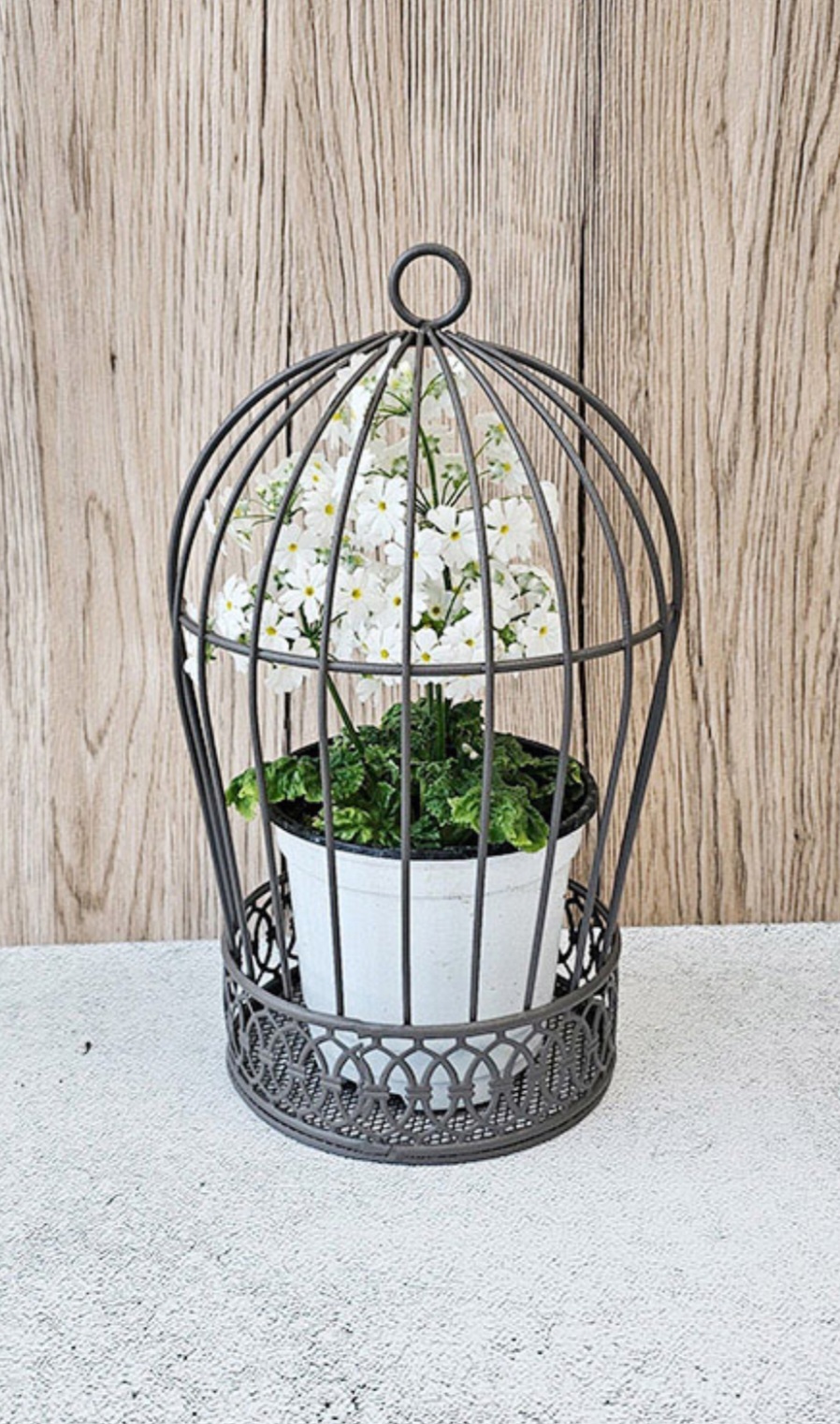 벽걸이 새장 장식품