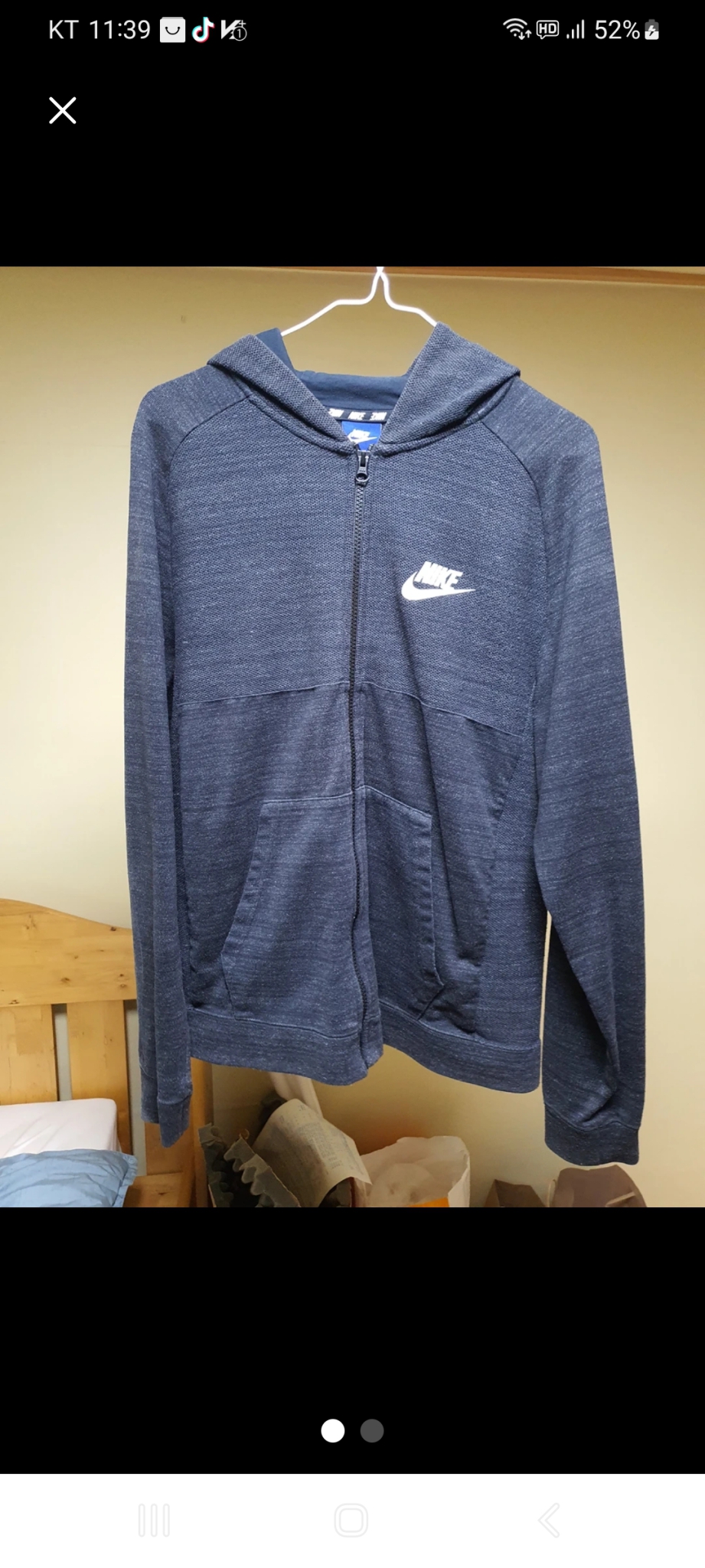 나이키후드점퍼L(95)팔아요