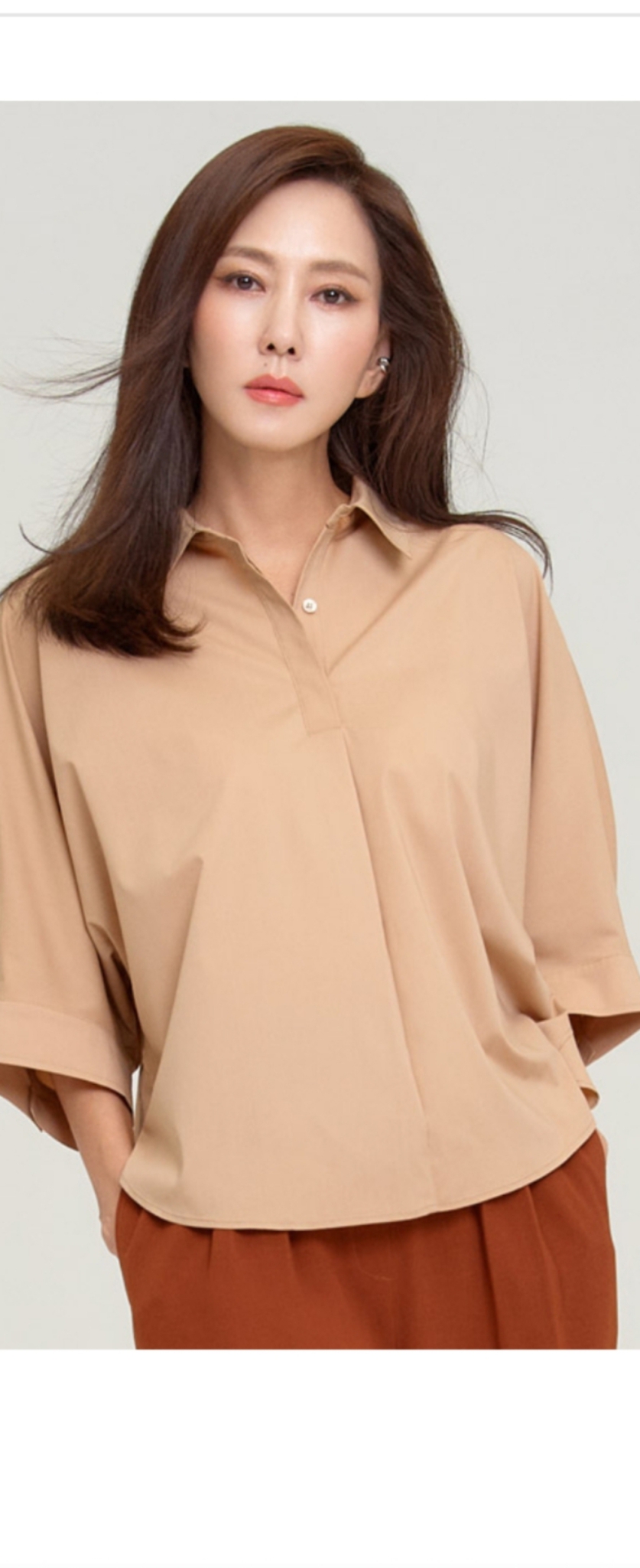 새상품) 모르간 (22ss) 레글런 셔츠