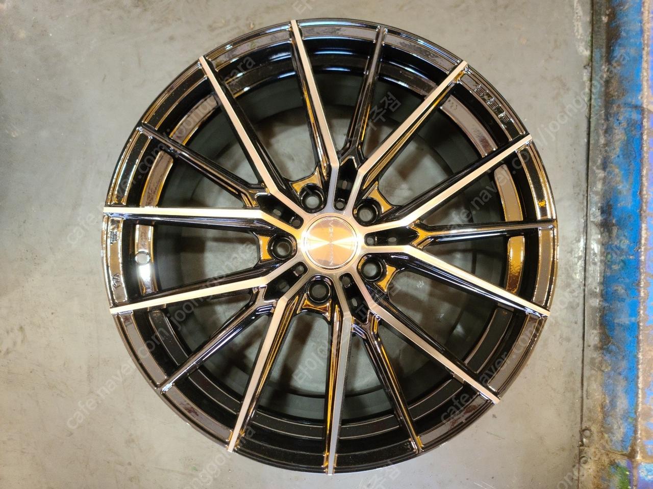 18인치 보하이만 F215 플로우포밍 블랙커스텀 휠타이어 1대분 !특가!