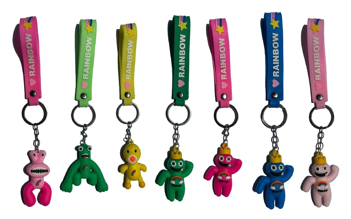레인보우프렌즈 키링 7종셋트