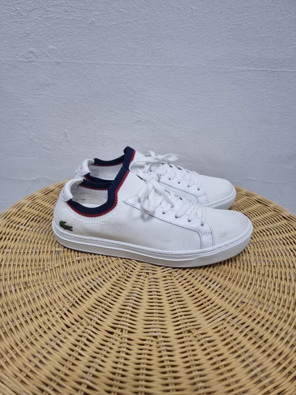 라코스테 여성 스니커즈 사이즈250 상태좋아요 X1-139
