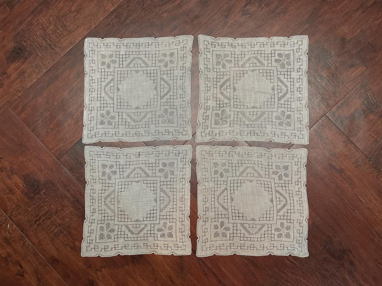 이태리 빈티지 레이스 매트