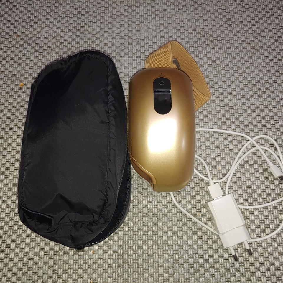 [브레오]눈마사지기 E1/온열찜찔관자놀이 포인트 마사지/눈안마기 상태좋음