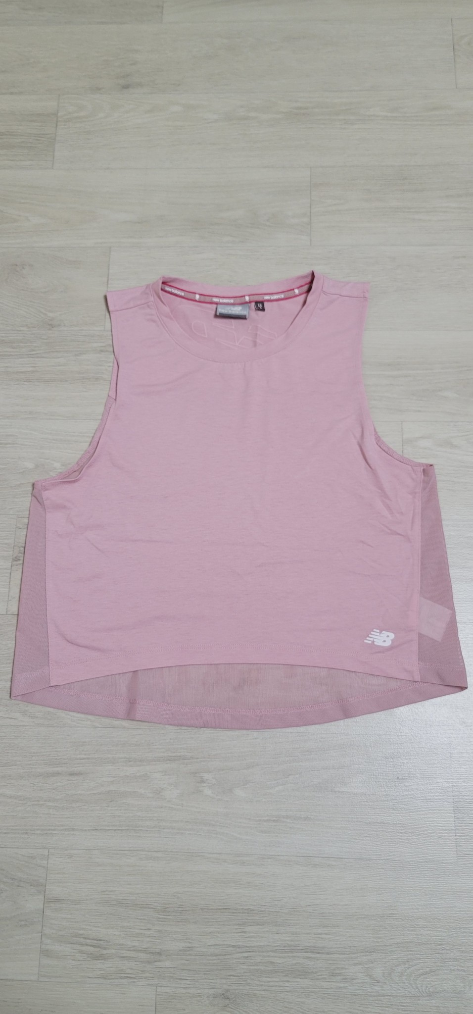 뉴발란스 뮬라 여성 운동 크롭티 4pcs