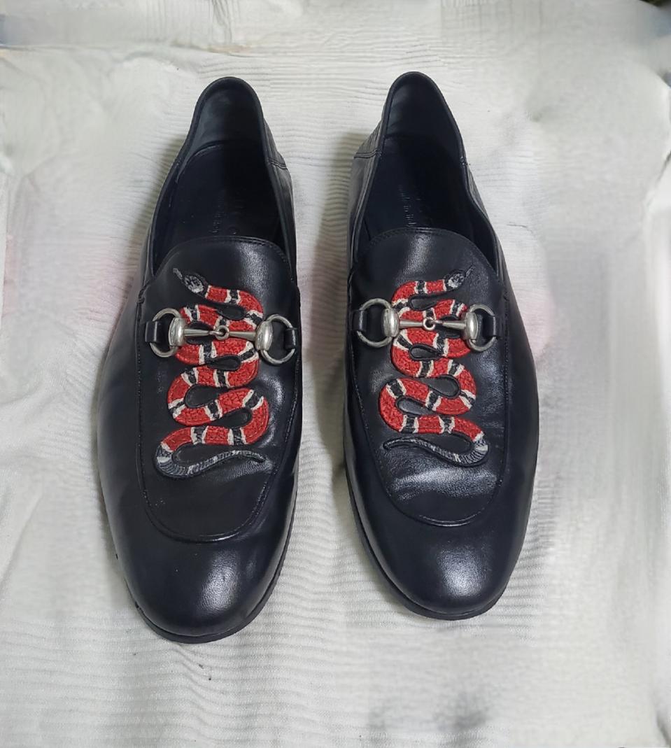 구찌 스네이크 구두
