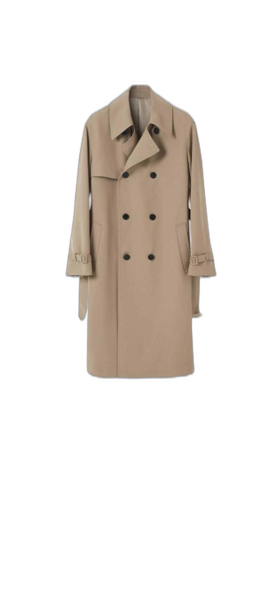 쿠어 트렌치 코트 (베이지)