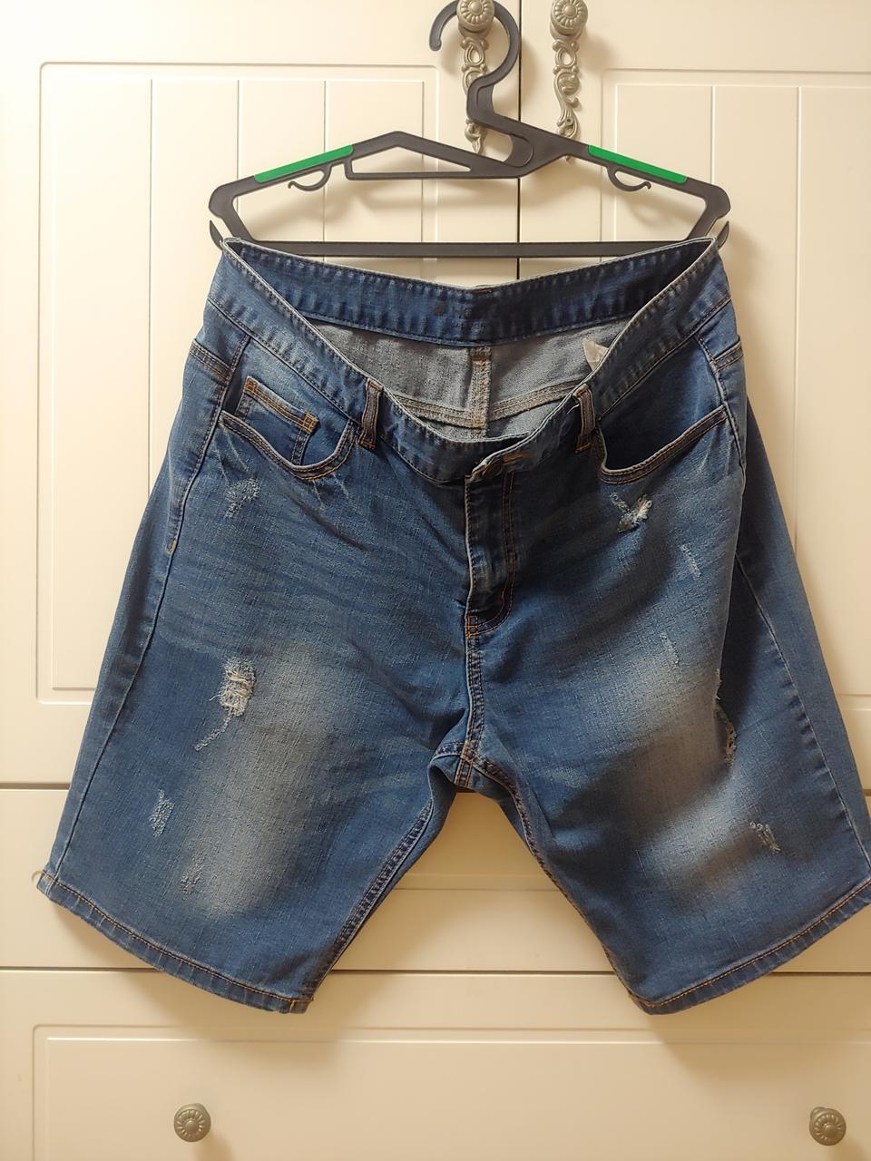 행텐남자 워싱청반바지34