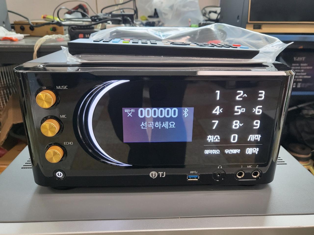 최신형 가정 노래방기계 세트 370HK 판매합니다.