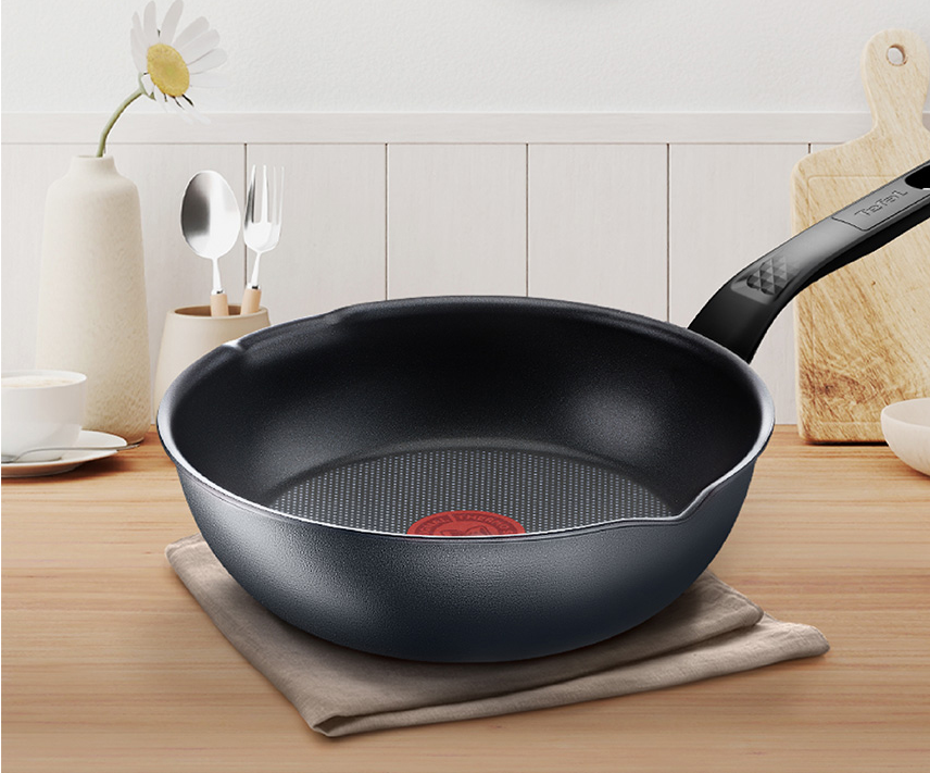 특가 무배/ 테팔 티타늄 퓨어 그레이 딥팬 22cm / 프라이팬