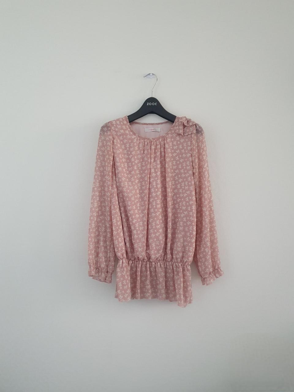 하늘 블라우스 프리사이즈