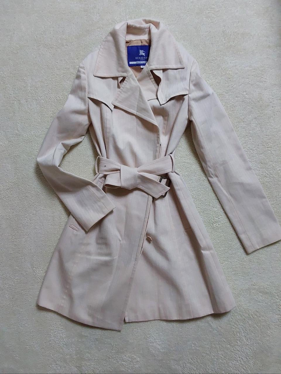 버버리 블루라벨 스프링코트 38(44-55) 착샷O