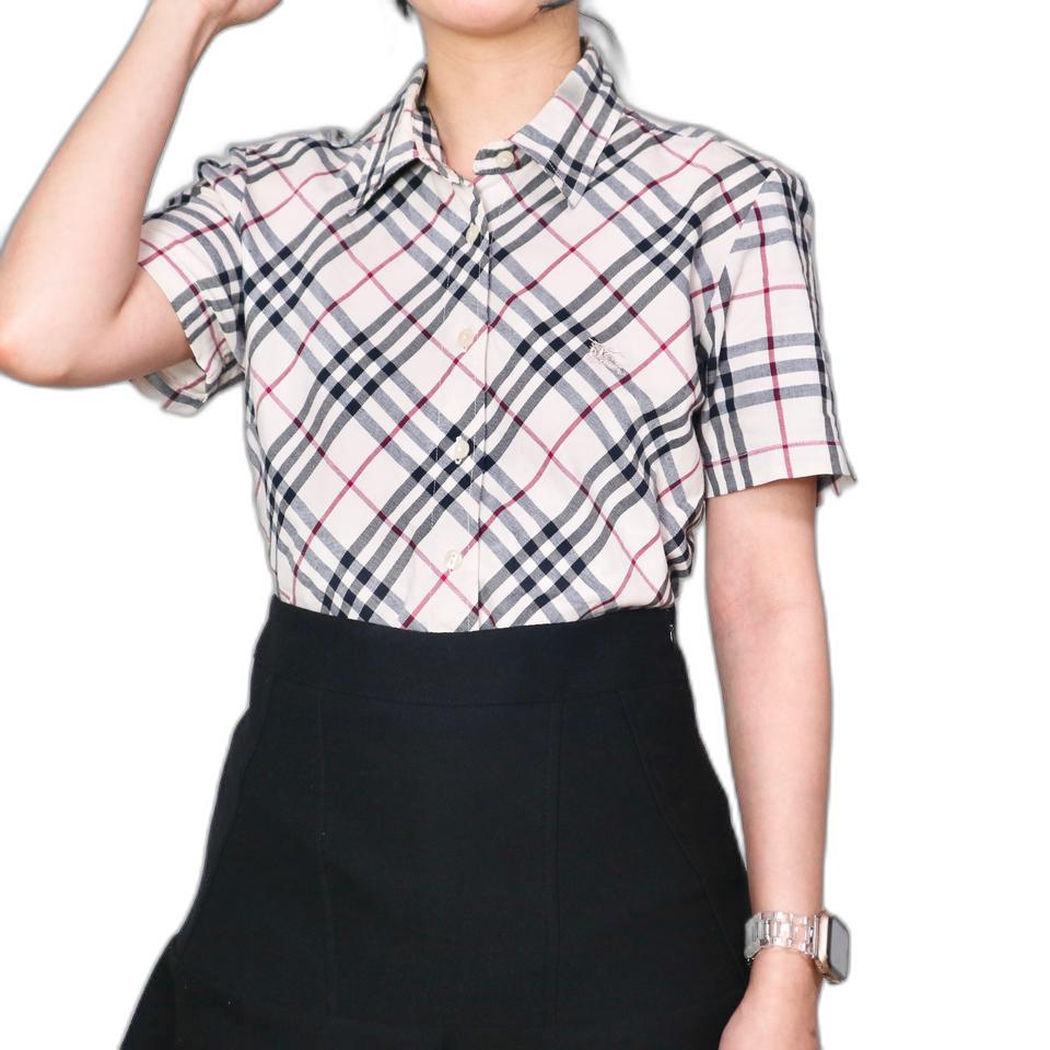 버버리 반팔 셔츠