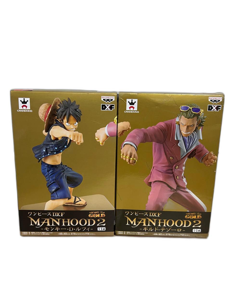 (미개봉새상품)원피스 루피vs테조로 맨후드2 정품 피규어