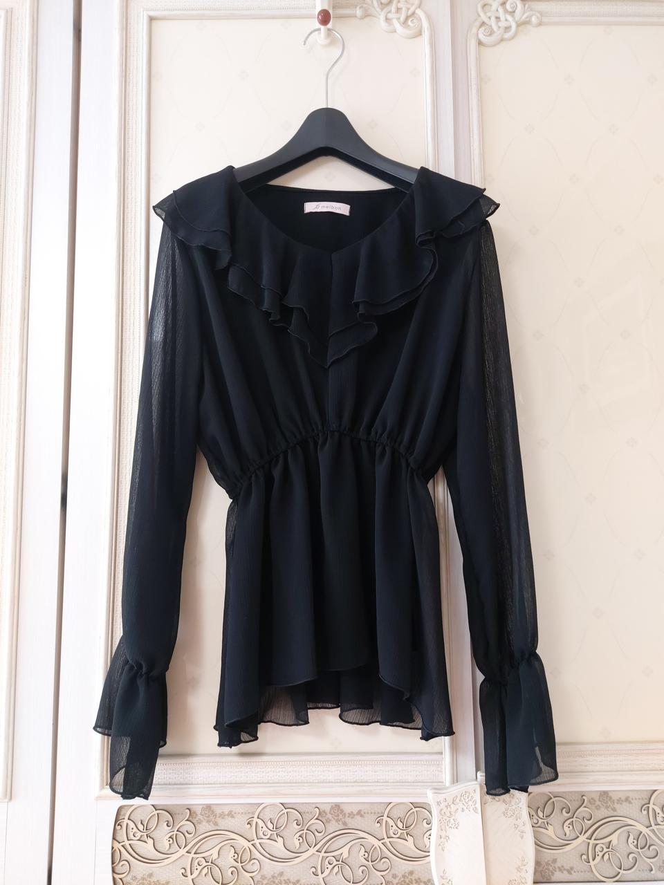 멜본 쉬폰블라우스