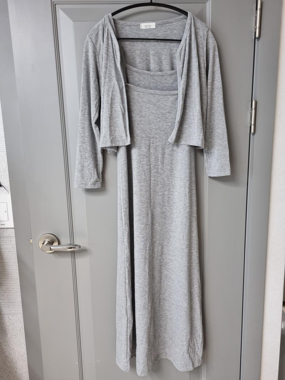 새상품 가디건 원피스 세트<국내 생산>