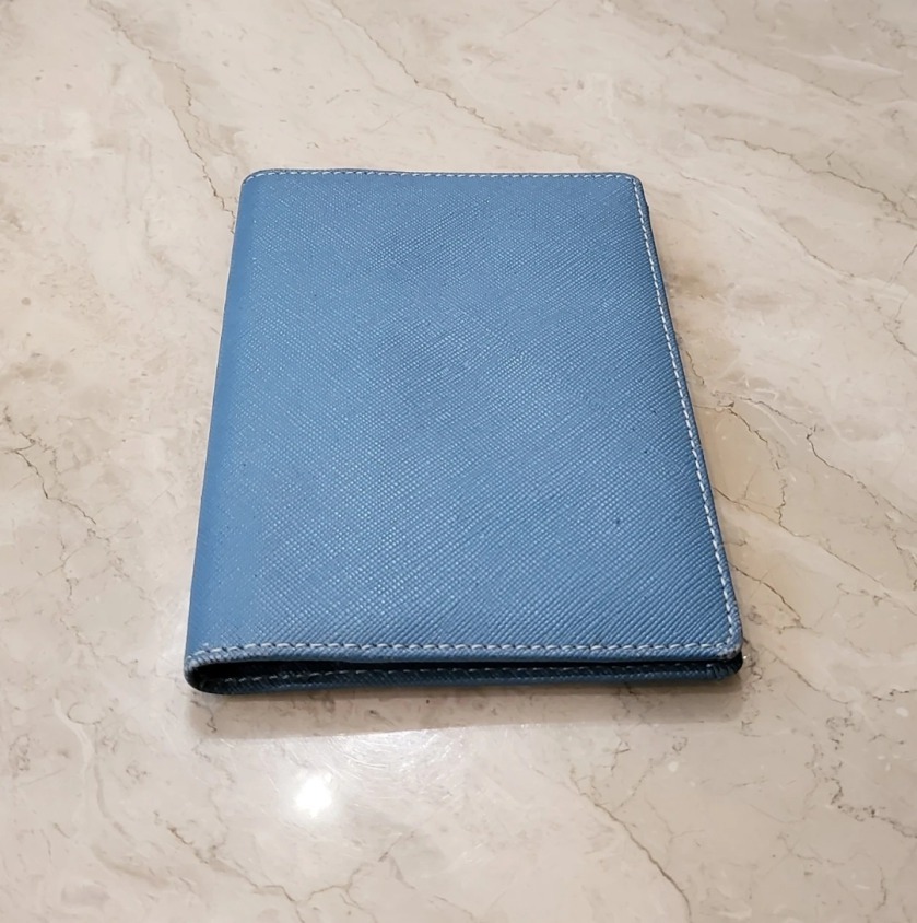 미사용 시슬리 여권지갑