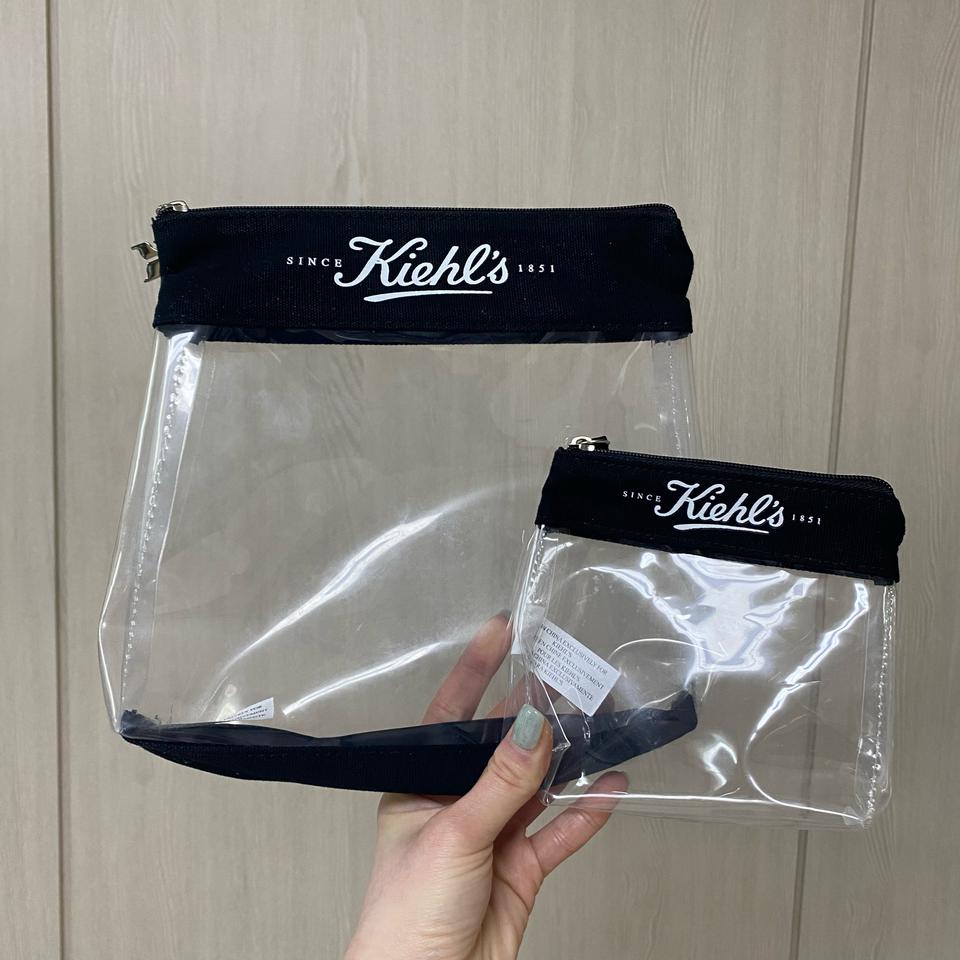 키엘 투명 파우치 2종 세트