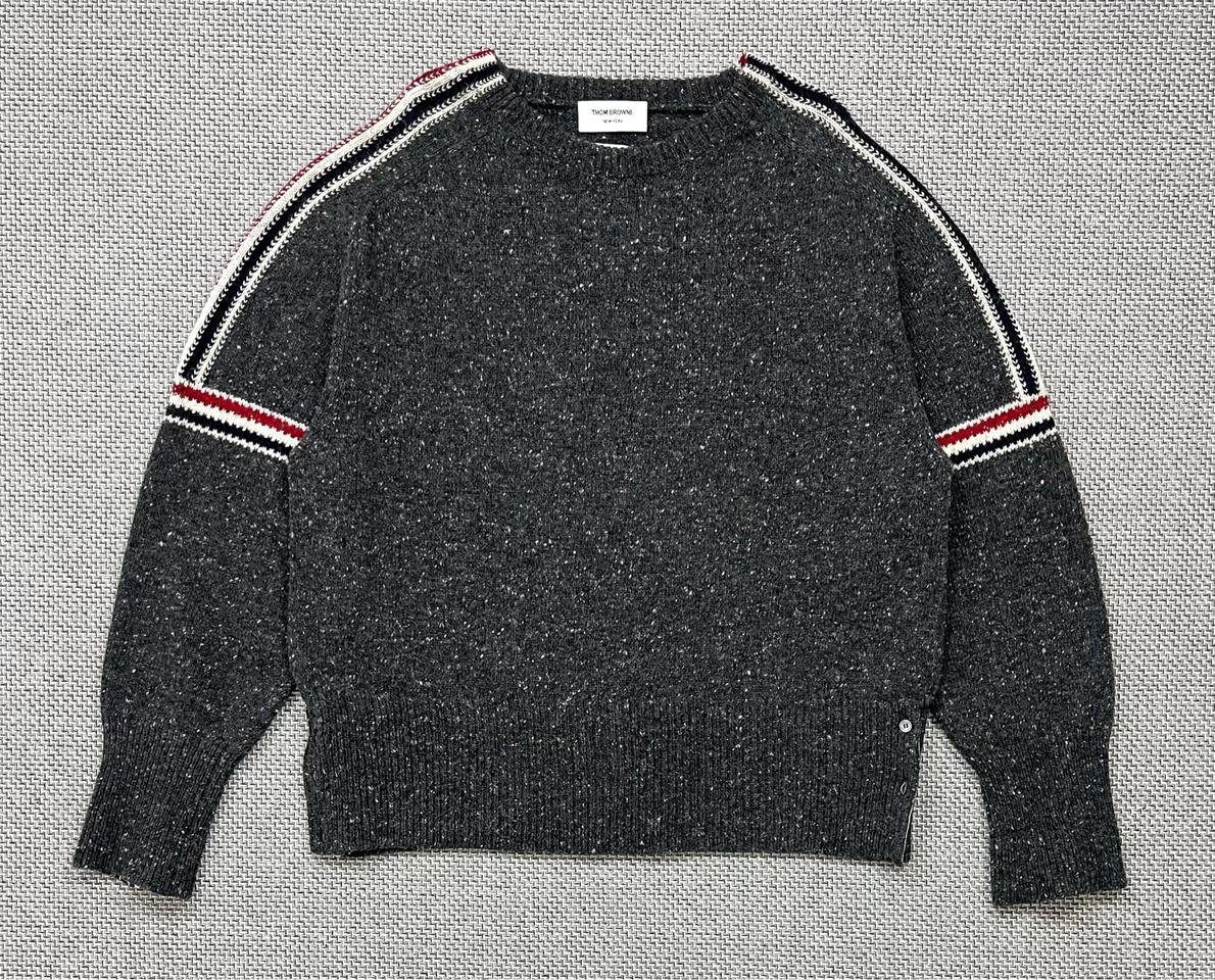 톰브라운 인타르시아 니트