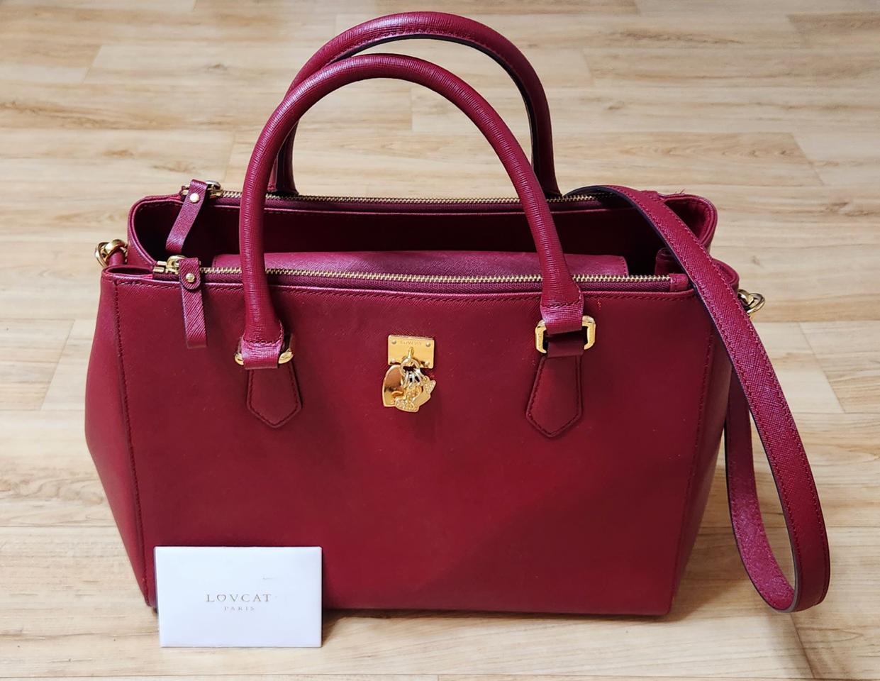 정품)러브캣 토트백 가방 팝니다