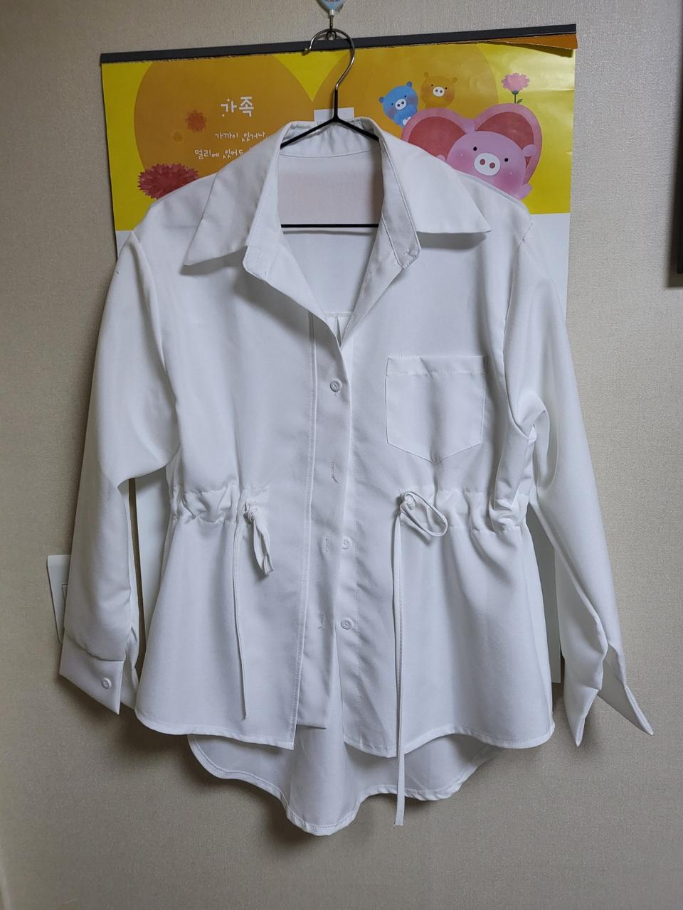 허리스트링 셔츠