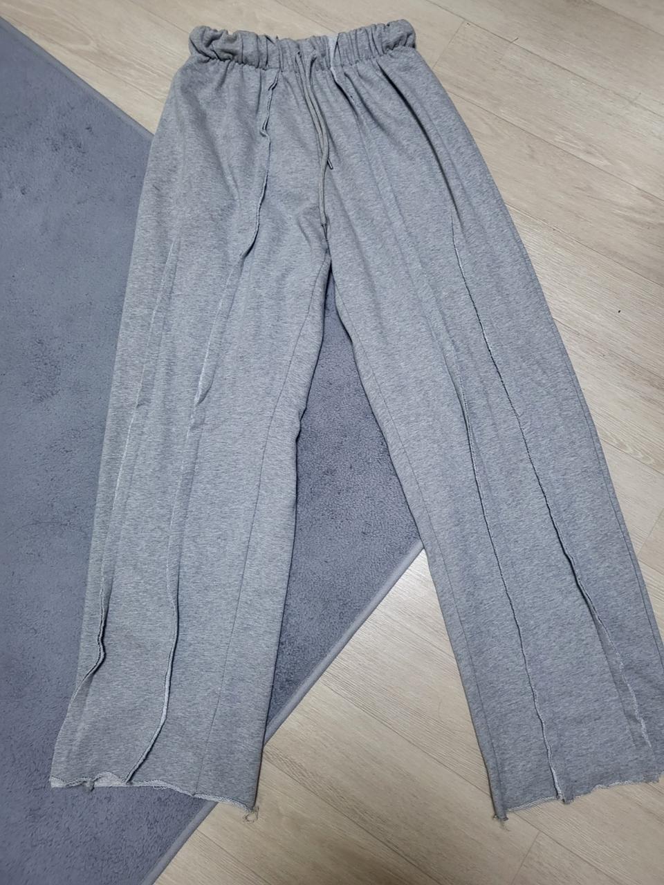 와이드 트레이닝 바지