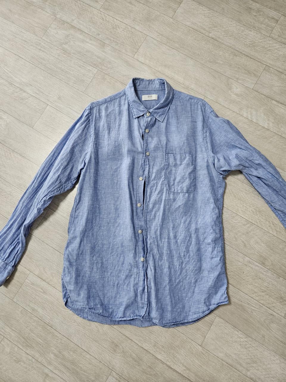 유니클로 린넨 셔츠
