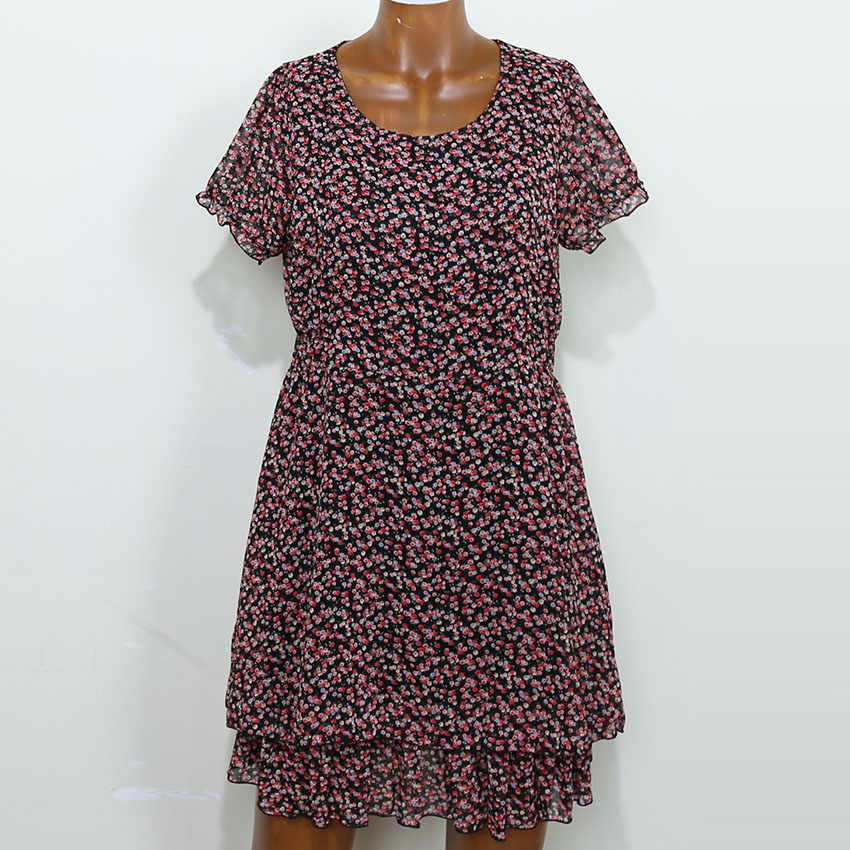 빈티지 alice's colset 플러럴 반팔원피스 (HU2221)