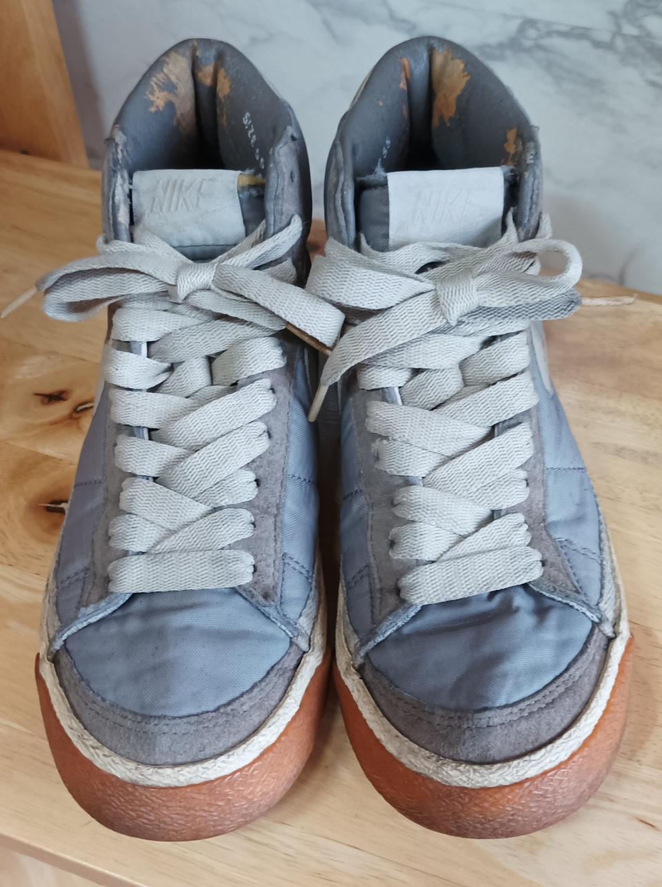 나이키 블레이저 빈티지 하이 (그레이/아이보리)