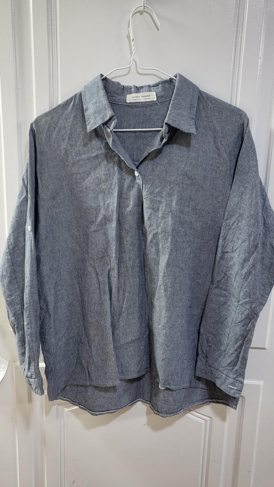 긴팔 티셔츠 스포트라이트티셔츠 긴팔티 와이셔츠 블라우스 카라티