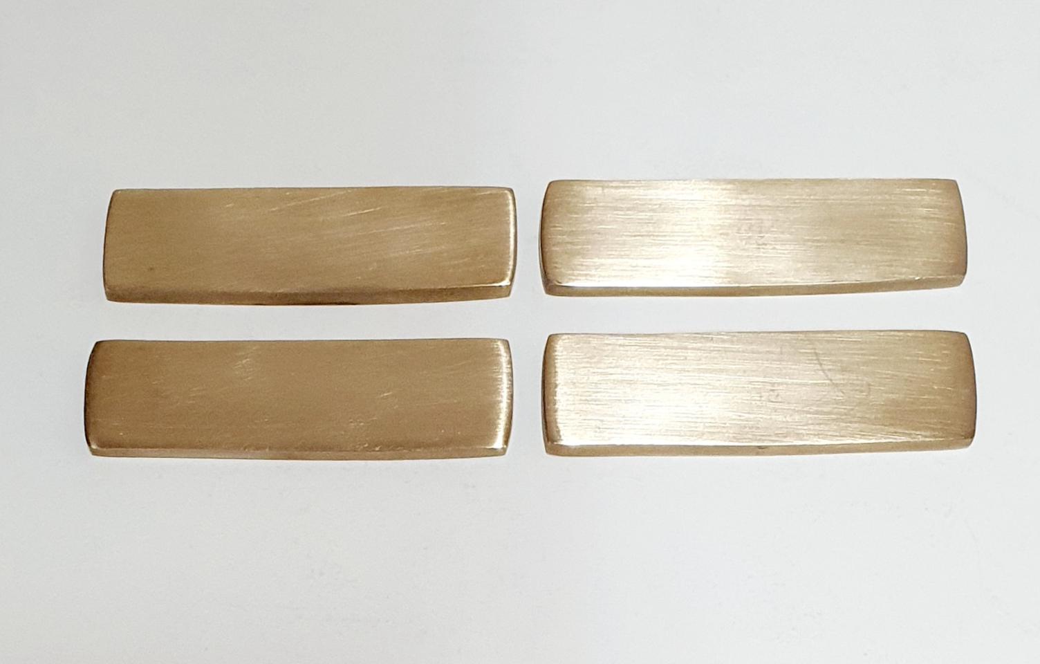 유기그릇 놋그릇 수저받침 4p