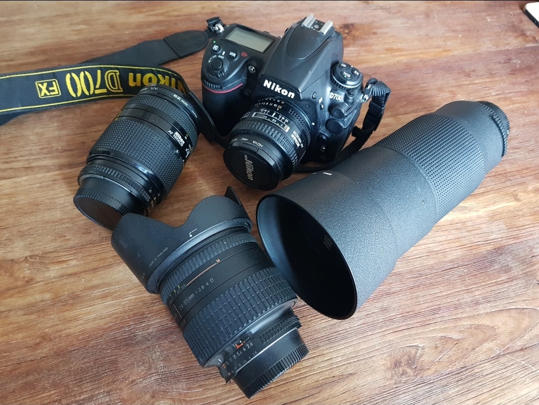 니콘 D700 DSLR 컷수 3만대 (+렌즈 4개 세트)