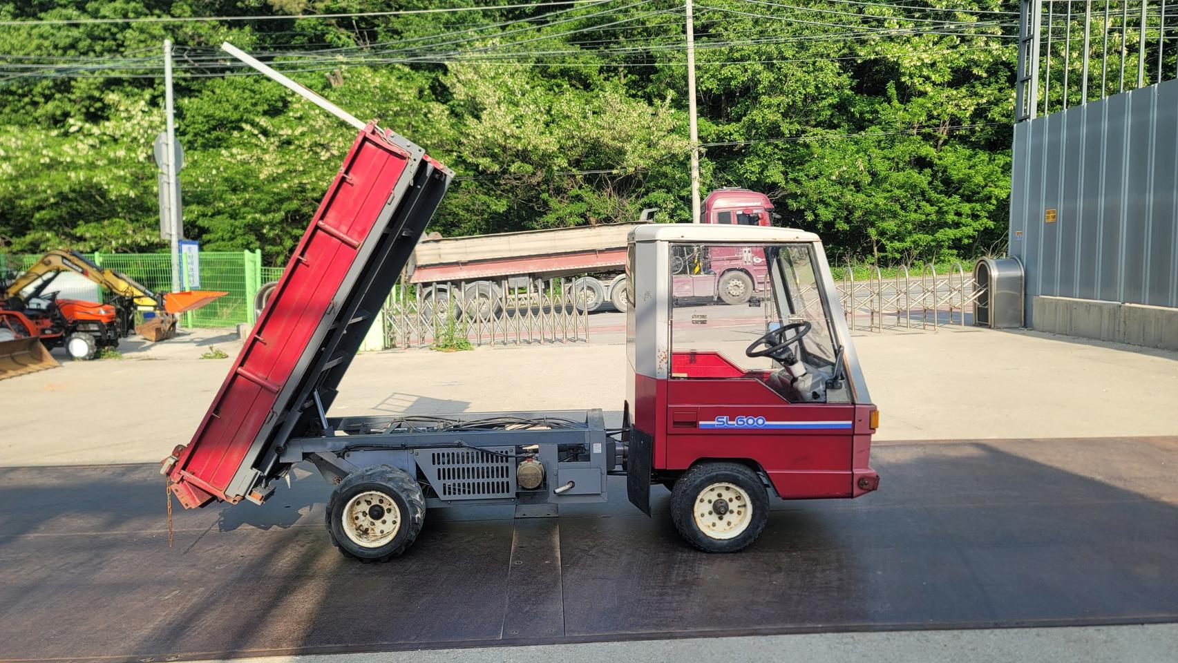 농장용 운반차 2인승 ATEX SL600 (4륜및유압덤프)