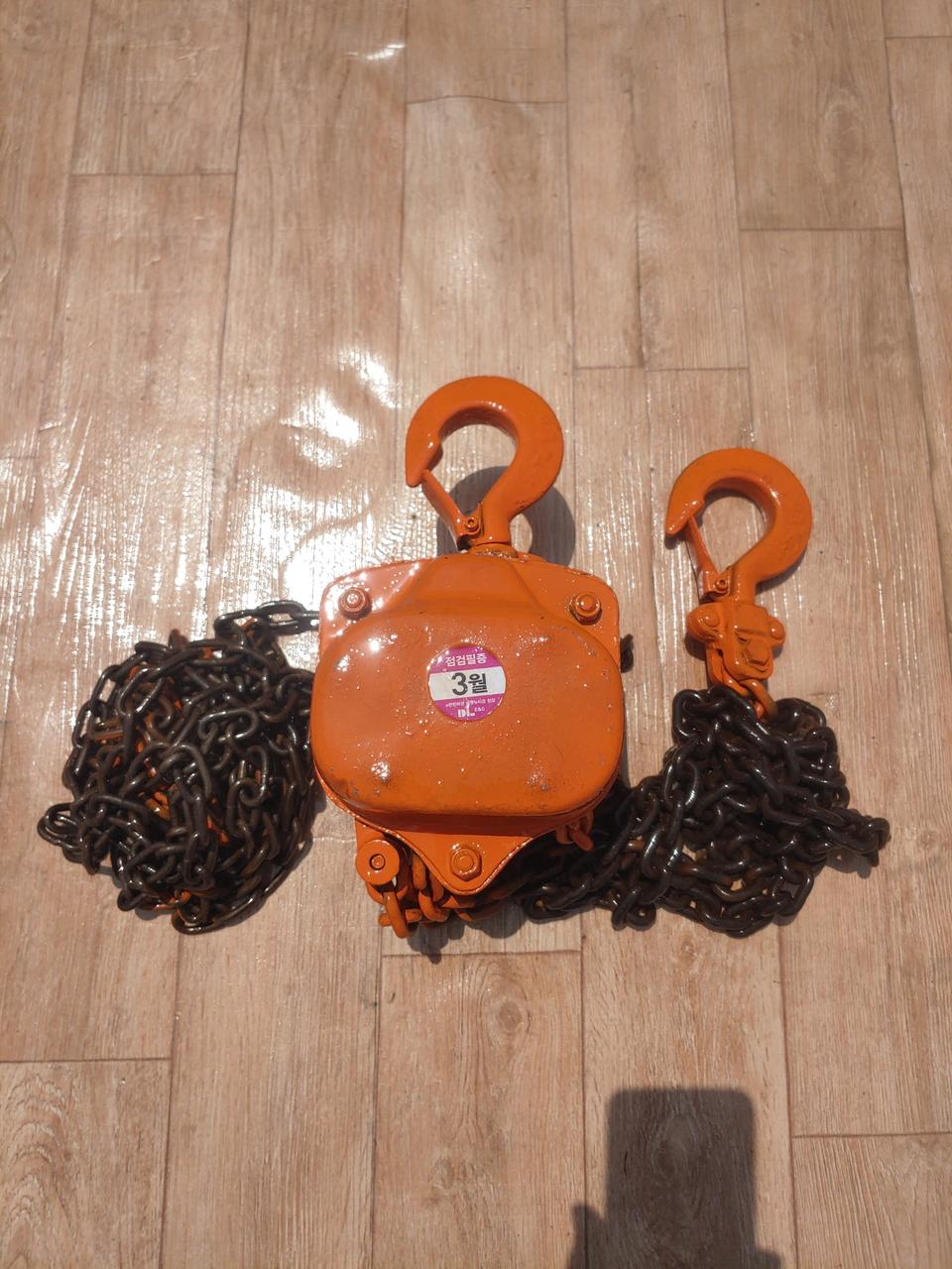 1톤체인블럭 국산(대산.REX코리아)제품  레바블럭 호이스트