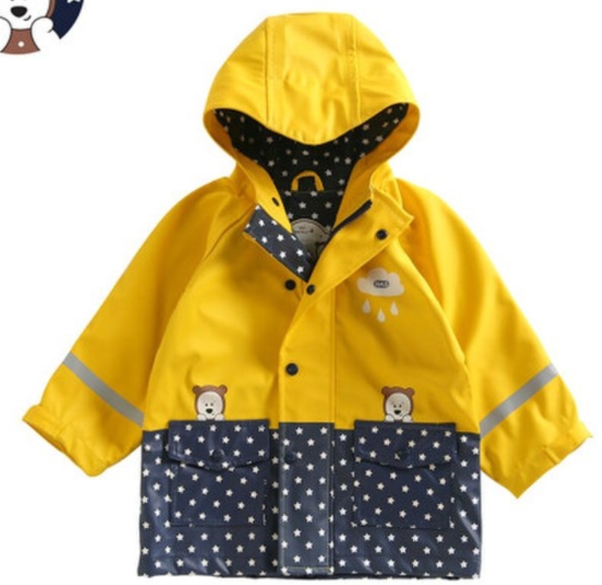 [HAS] 헤즈 아동 레인코트 (베어스타PK) 6T. 8T 사이즈 새제품