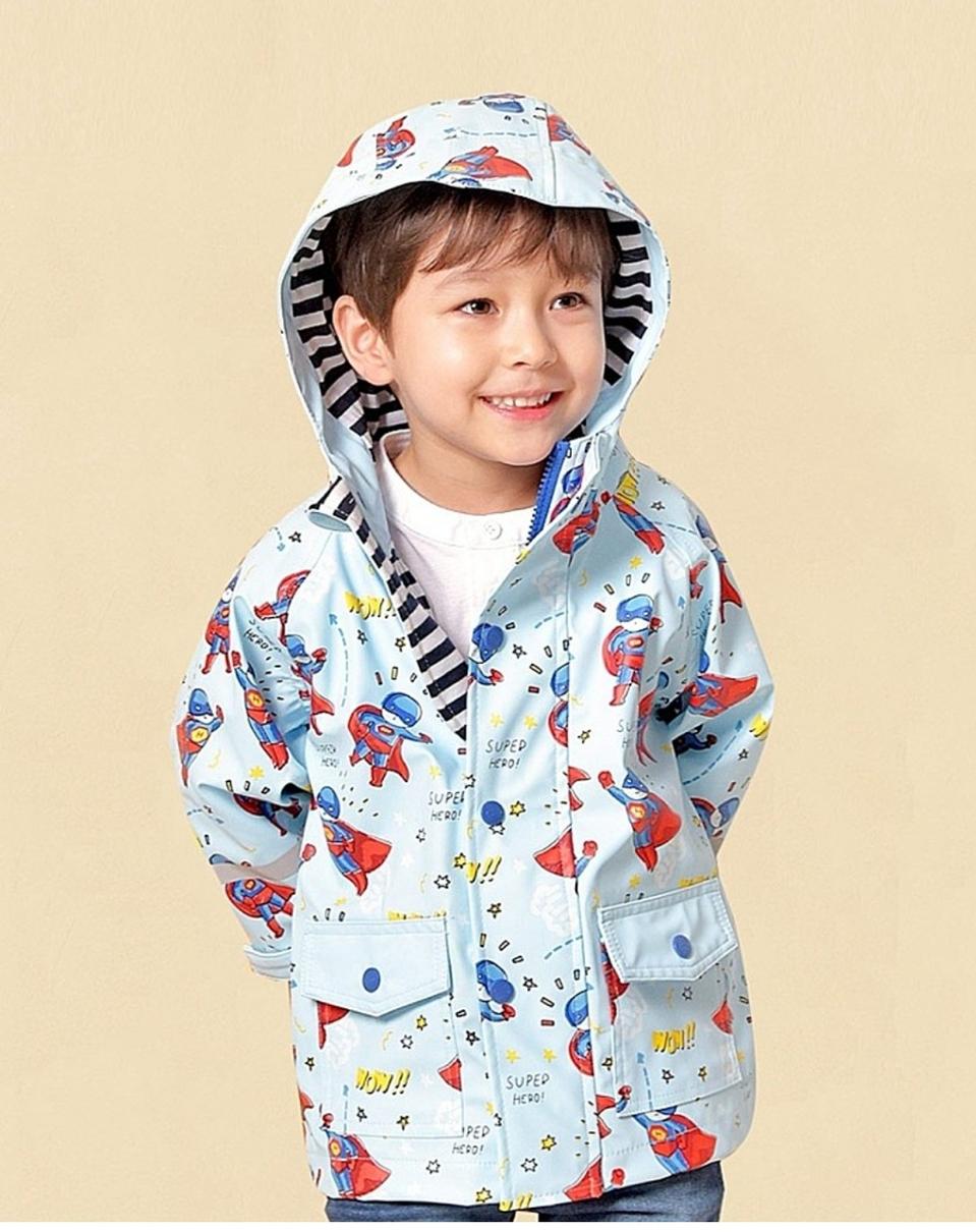 [HAS] 헤즈 아동 레인코트 (슈퍼히어로) 4T, 8T 사이즈 새제품