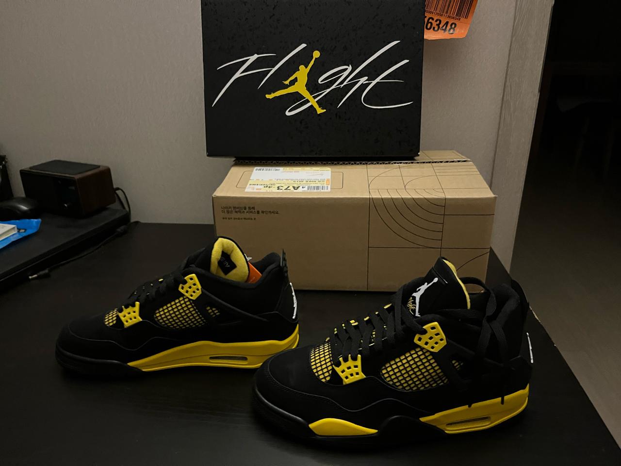 에어 조던 4 레트로 썬더 2023 사이즈 265