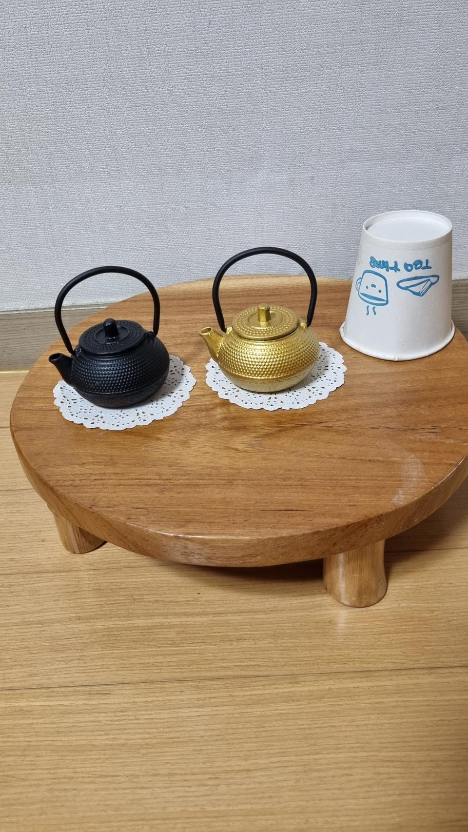 미니 무쇠 주전자 2점