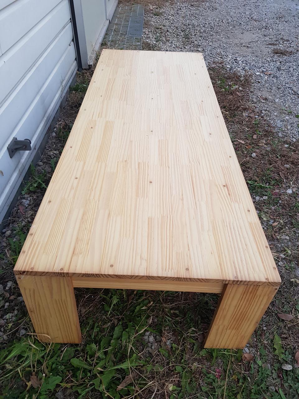 미송 원목대형탁자(평상형)