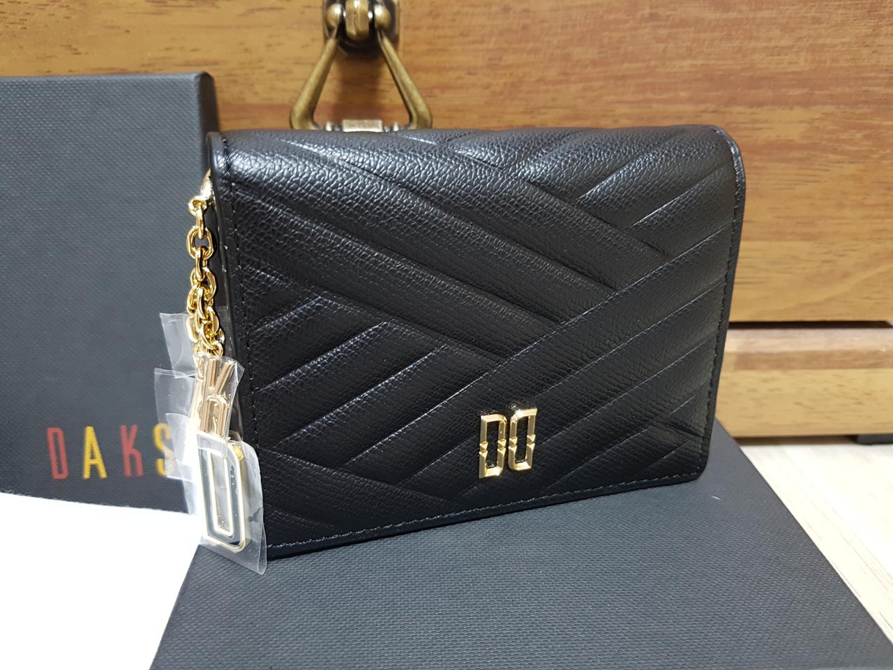 (새상품)닥스 블랙 지갑