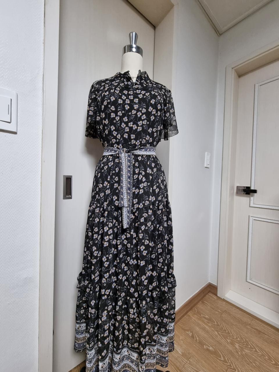 써스데이아일랜드 원피스(m,통통55~66,새옷컨디션)