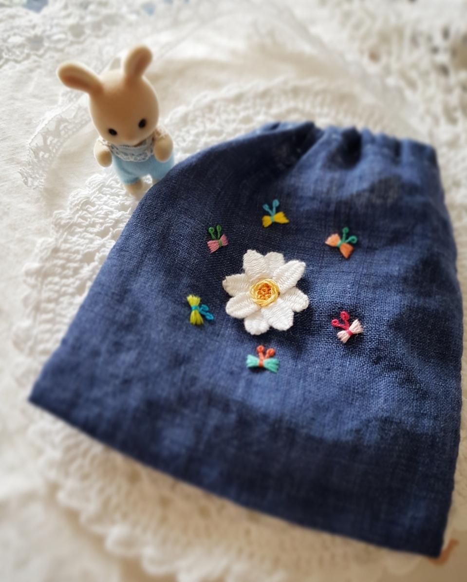 프랑스자수스트링파우치