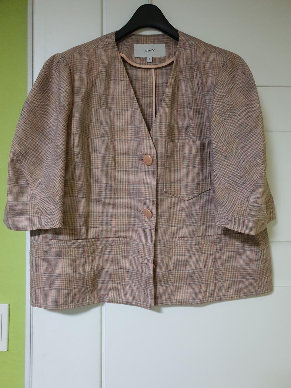 온앤온 린넨자켓