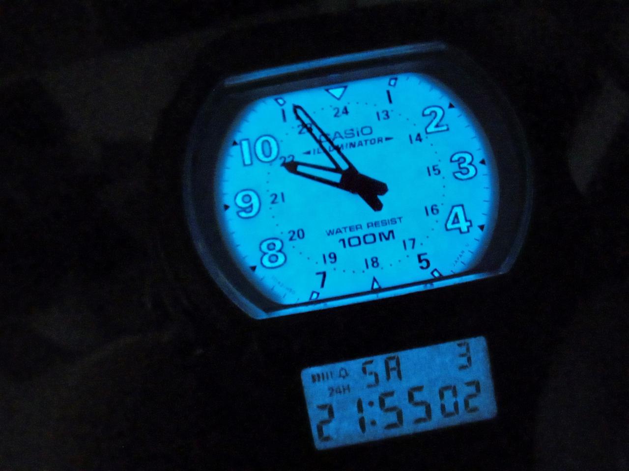 카시오 일루미네이터 aw-61