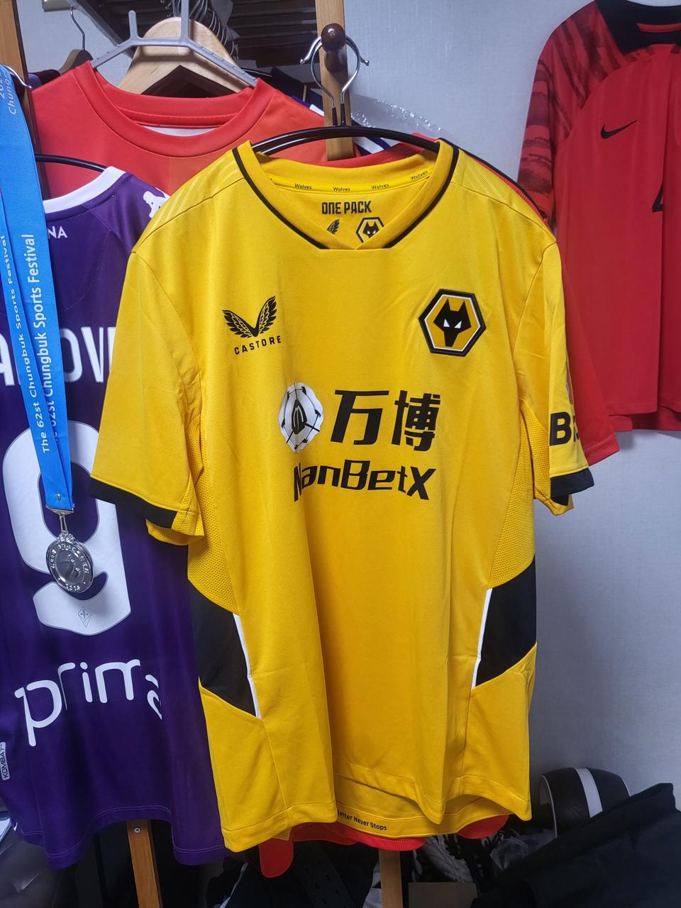 울브스 방한 기념 급처/할인) 울버햄튼 유니폼