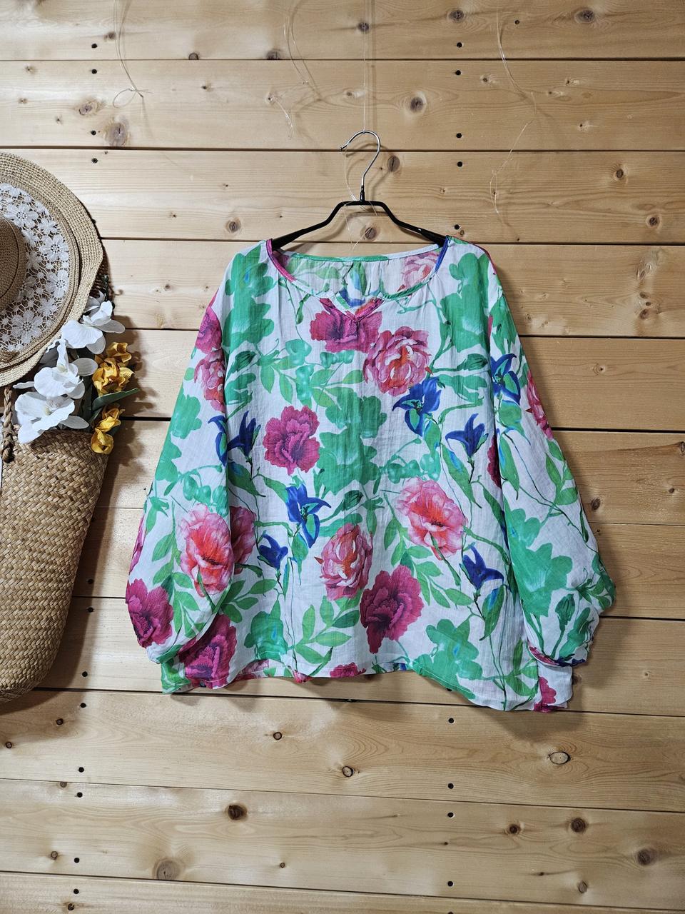 ♥새상품. 세모시100% 오버핏블랏